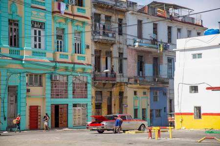 Streetlife in Havana, Cuba, Kuba