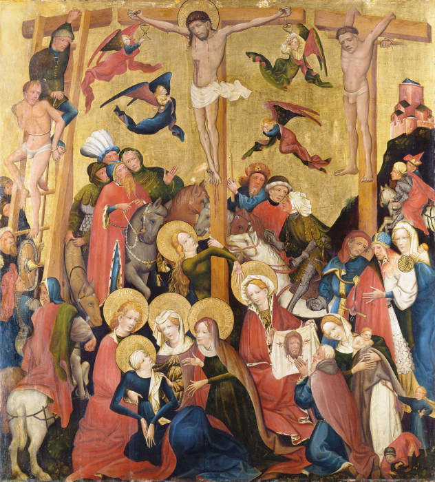 Kreuzigung Christi from Mittelrheinischer Meister um 1420