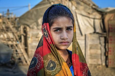 Belutschisches Mädchen