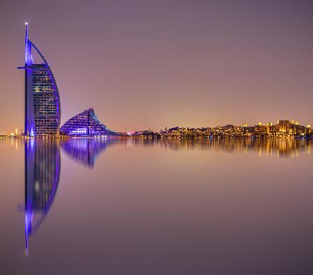 Burj Al Arab Reflexionen
