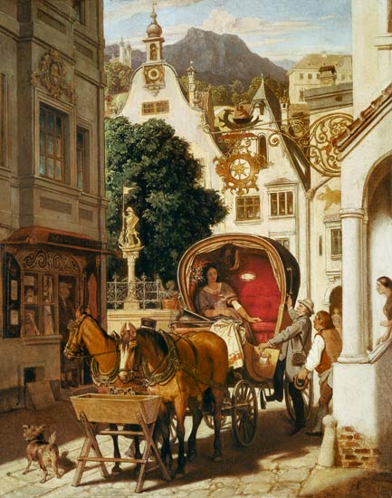 Hochzeitsreise from Moritz von Schwind