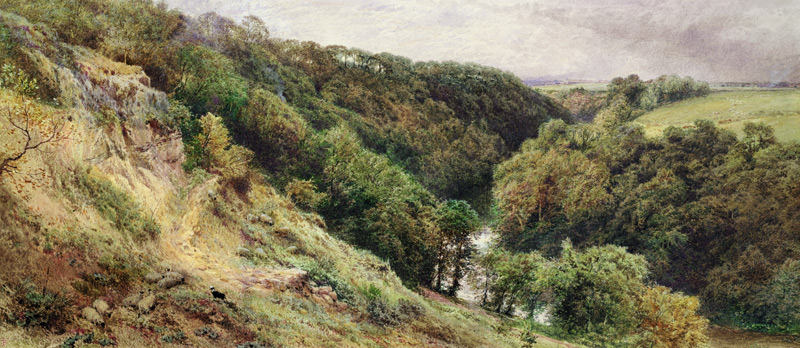 A Dell in Devonshire from Myles Birket Foster