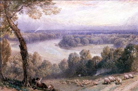 The Thames from Richmond Hill from Myles Birket Foster