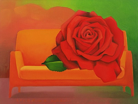 The Rose, 2004 (oil on canvas)  from Myung-Bo  Sim