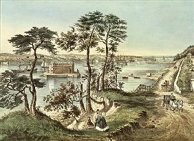 Staten Island and the Narrows from Fort Hamilton