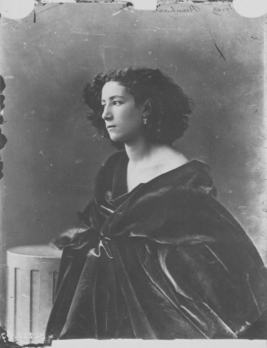 Portrait of Sarah Bernhardt (1844-1923) from Nadar