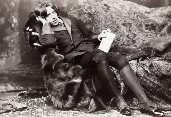 Oscar Wilde (b/w photo)  from Napoleon Sarony