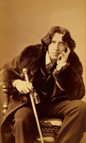 Portrait of the writer Oscar Wilde (1854-1900)