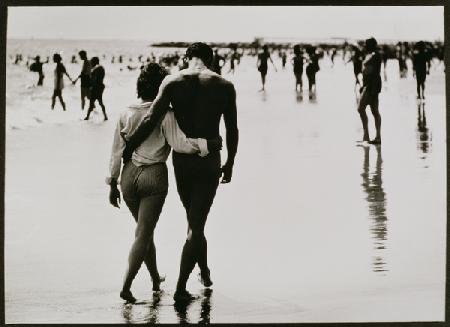 Couple Walking in the Water at Coney Island, New York City, Untitled 46