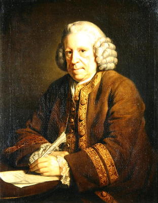 Portrait of a Man Writing (oil on canvas) from Nathaniel Dance Holland
