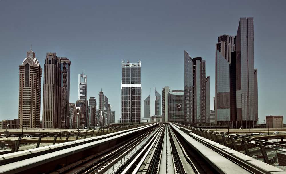 Dubai Metro from Naufal