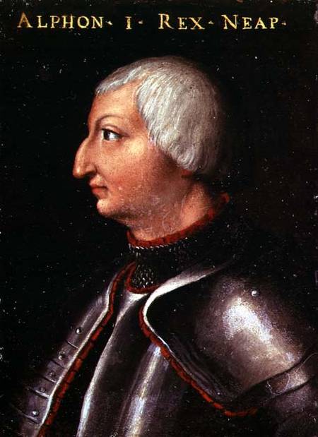 Alfonso V the 'Magnanimous', King of Aragon from Neapolitan School