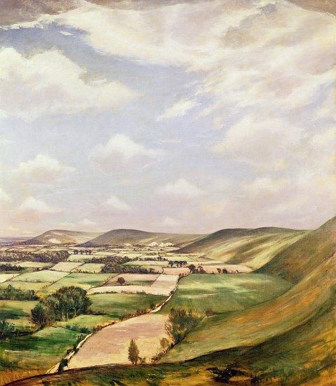 Sussex Landscape from Christopher R.W. Nevinson