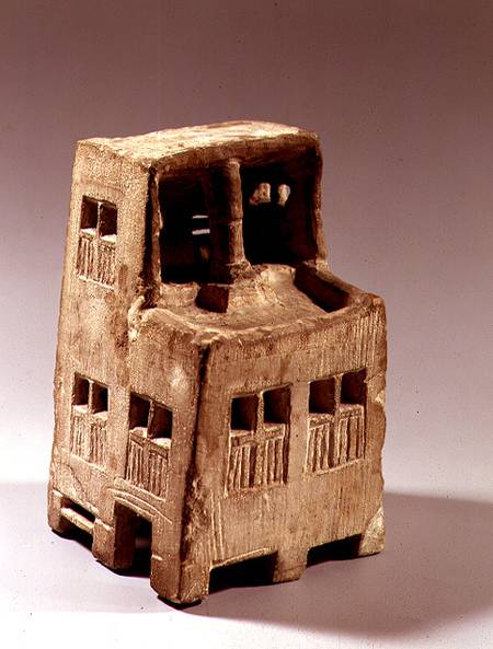 Model of a house from New Kingdom Egyptian