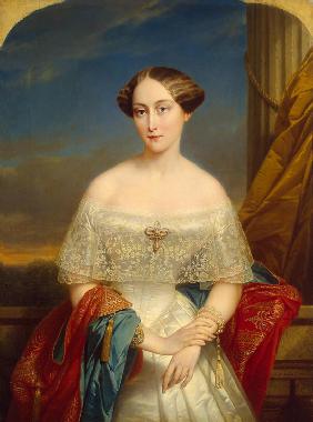 Portrait of Grand Duchess Olga Nikolaevna of Russia (1822-1892), Queen of Württemberg