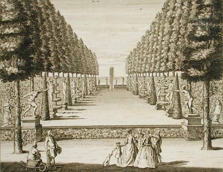 Natural theatre of trees and hedges from Nicholas  Jansz Visscher