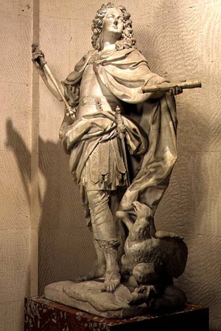 Louis XV of France (1710-74) as Jupiter from Nicolas Coustou