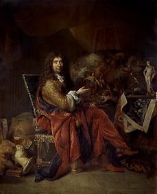 Charles Le Brun, erster Maler des Königs from Nicolas de Largillière