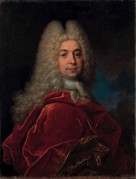 N.de Largilliere, Portraet eines Mannes from Nicolas de Largilliere