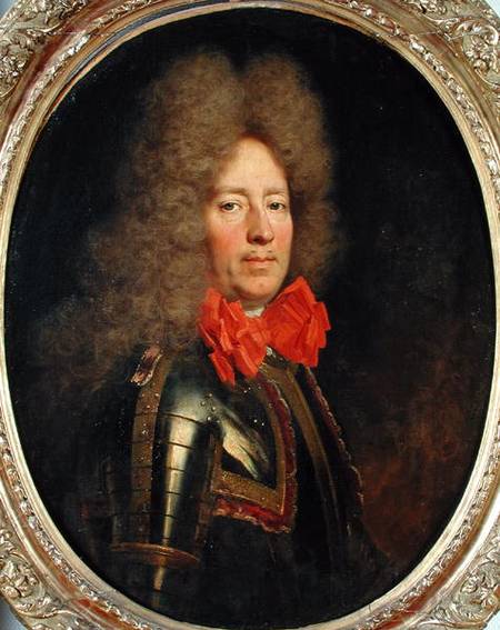 Pierre de Montesquiou (1645-1725) Count of Artagnan, Governor of Arras from Nicolas de Largilliere