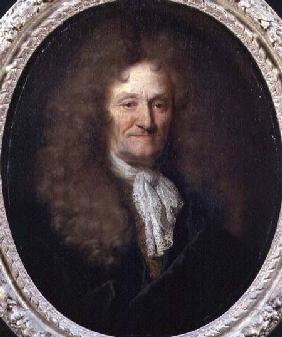 Portrait of Jean de La Fontaine (1621-95)