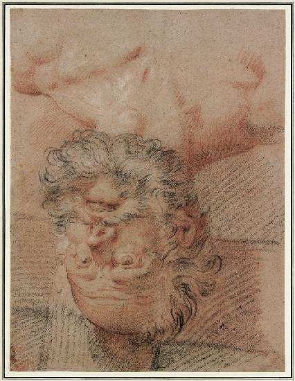 Kopf des Petrus aus Rubens Kreuzigung Petri