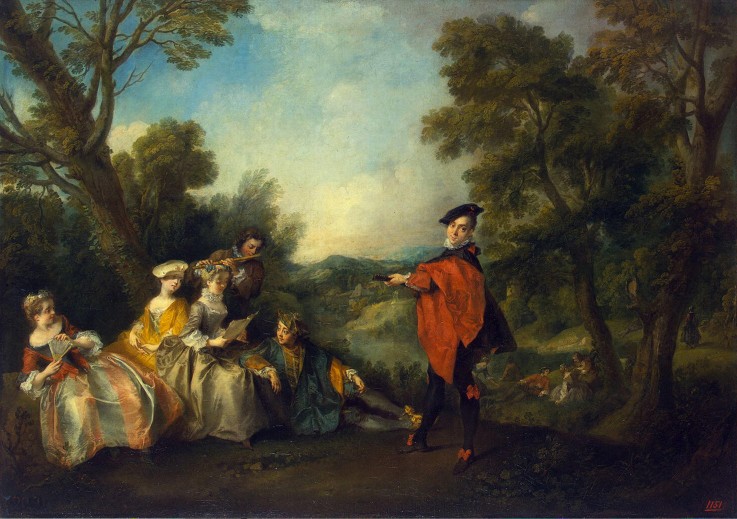 Concert in the Park from Nicolas Lancret