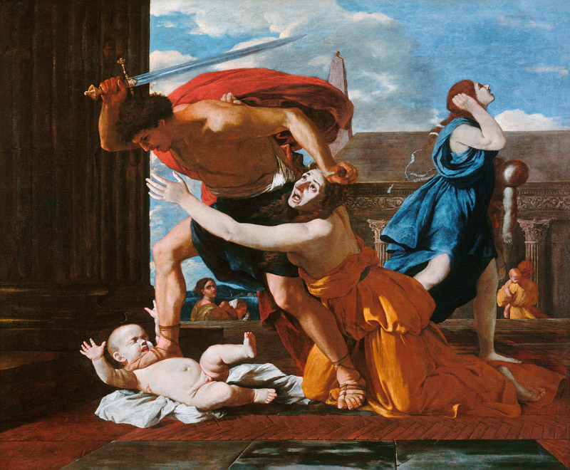 The Massacre of the Innocents from Nicolas Poussin
