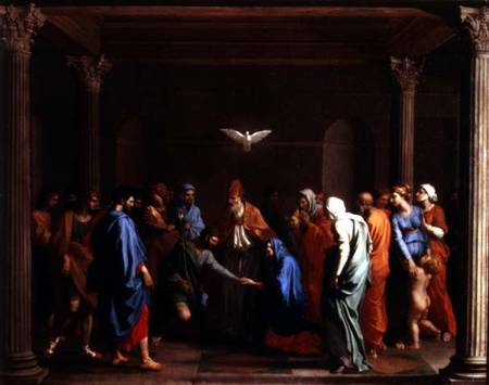 The Marriage of the Virgin from Nicolas Poussin