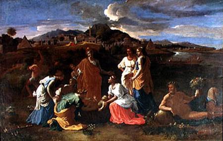 Moses Rescued from the Water from Nicolas Poussin