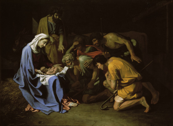 N. Poussin / Adoration of the Shepherds from Nicolas Poussin