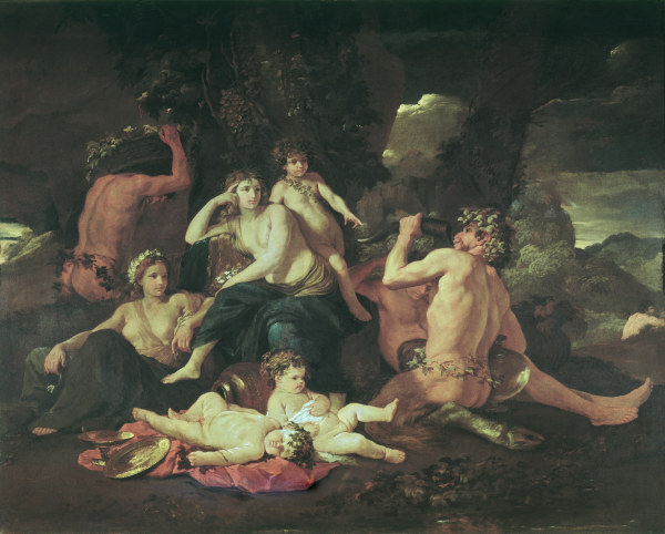 Poussin / Childhood of Bacchus / c. 1630 from Nicolas Poussin
