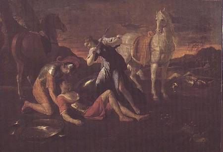 Tancred and Erminia from Nicolas Poussin
