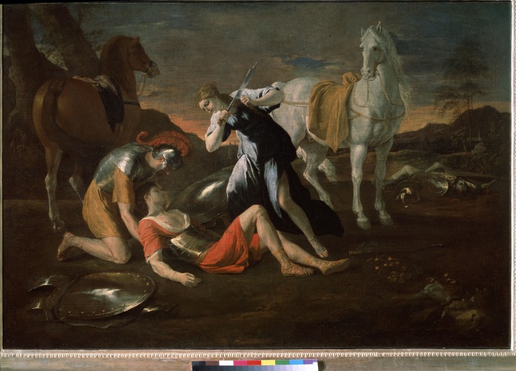 Tancred and Erminia from Nicolas Poussin