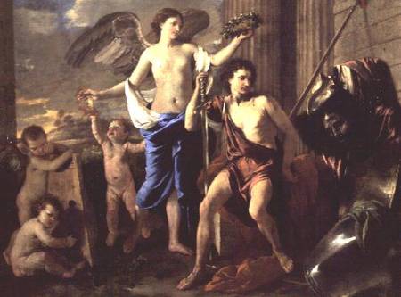 The Triumph of David from Nicolas Poussin