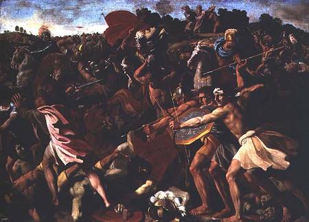 Victory of Joshua over the Amalekites from Nicolas Poussin