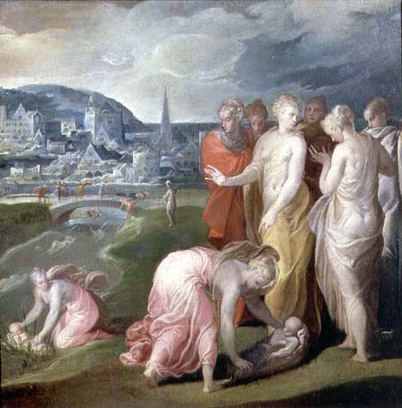 The Finding of Moses from Nicolo dell' Abate