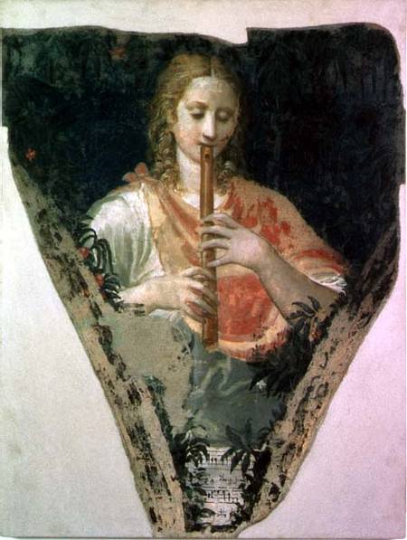 Musical figure from Nicolo dell' Abate