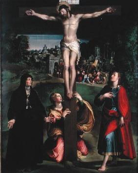 Crucifixion with the Virgin, Mary Magdalene and St. John the Evangelist