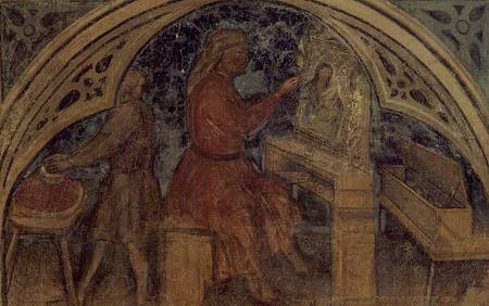 The Artist, from 'The Working World' cycle after Giotto from Nicolo & Stefano da Ferrara Miretto
