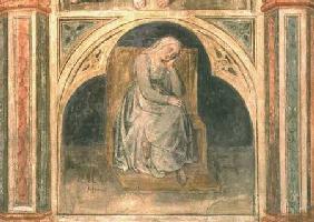 Woman resting, from 'Scenes from a Private Life' cycle after Giotto