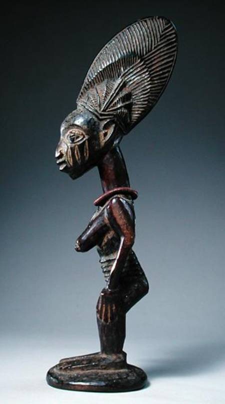 Standing Female Figure, Yoruba Culture from Nigerian