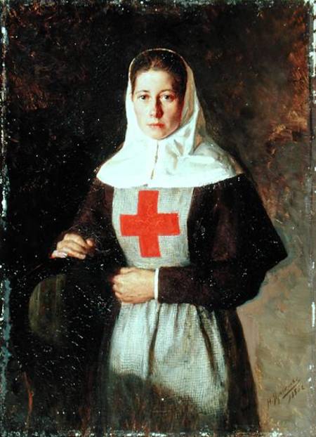 A Nurse from Nikolai Aleksandrovich Yaroshenko
