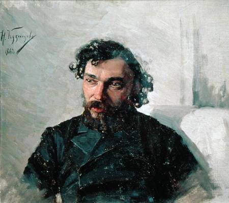 Portrait of Ivan Pochitonov (1850-1923) from Nikolai Dmitrievich Kuznetsov