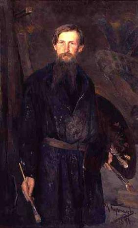 Portrait of Victor Mikhailovich Vasnetsov (1848-1926)