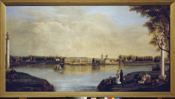 View of the Kuskovo Palace from Nikolai Iwanowitsch Podkljutschnikow