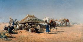 Beduinenlager vor Kairo