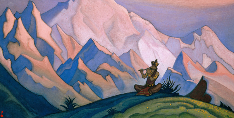 Krishna from Nikolai Konstantinow. Roerich