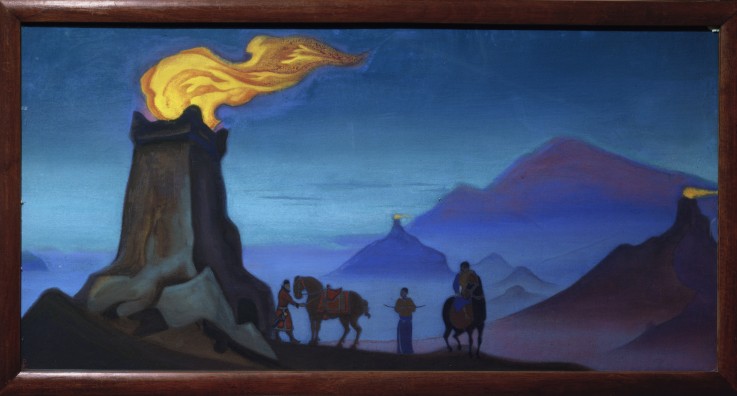 Flames of the Victory from Nikolai Konstantinow. Roerich