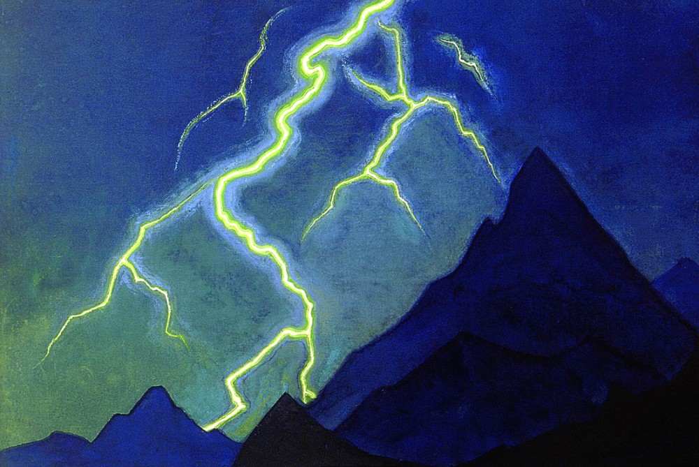 Call of the Heaven, Lightning from Nikolai Konstantinow. Roerich